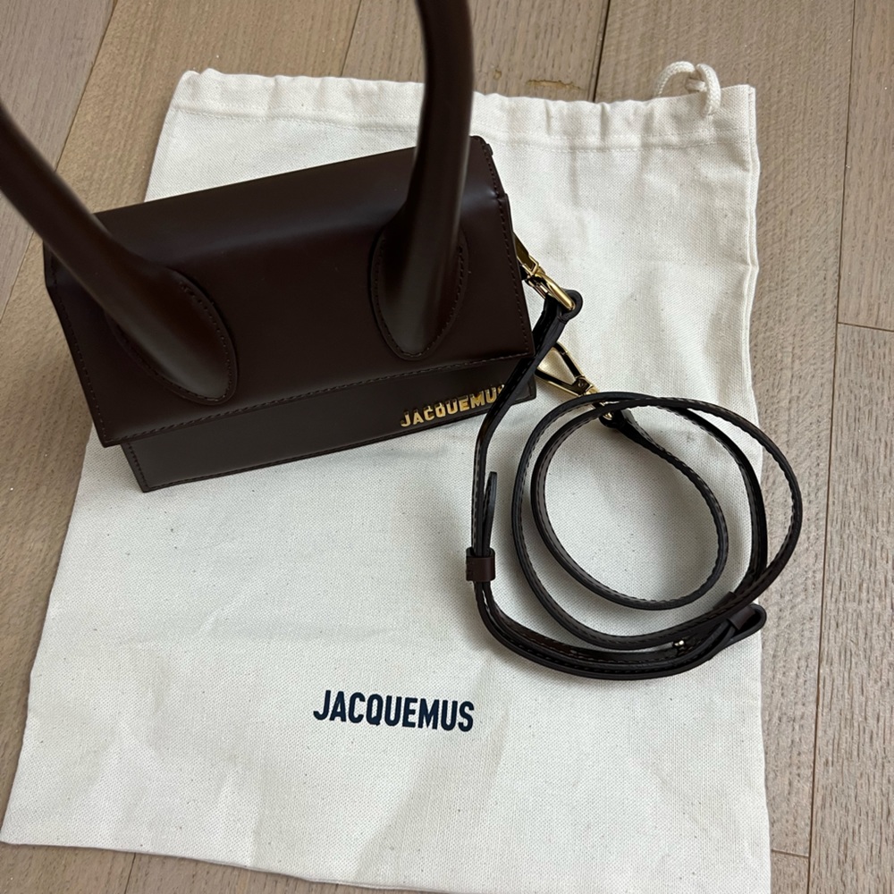 Jacquemus Brown Leather Bag - Picture 8 of 10